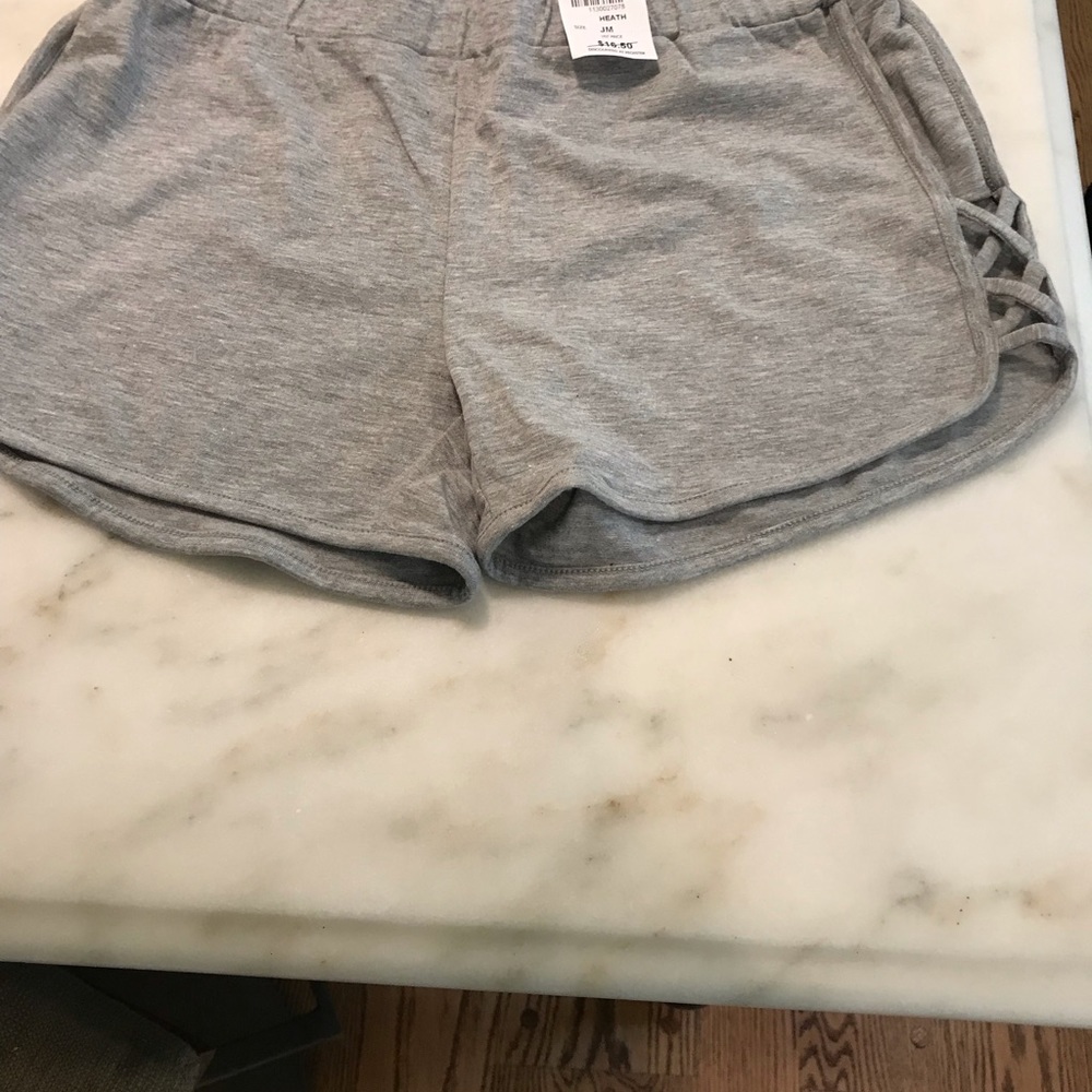 Gray junior shorts